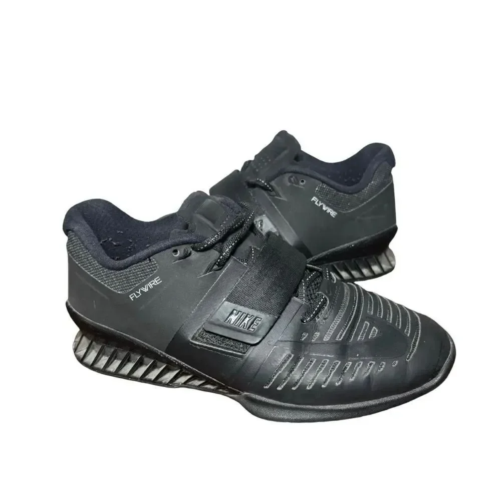 Nike Men's Black Training Shoes romaleos 3 size 5.5 men women’s 7.5